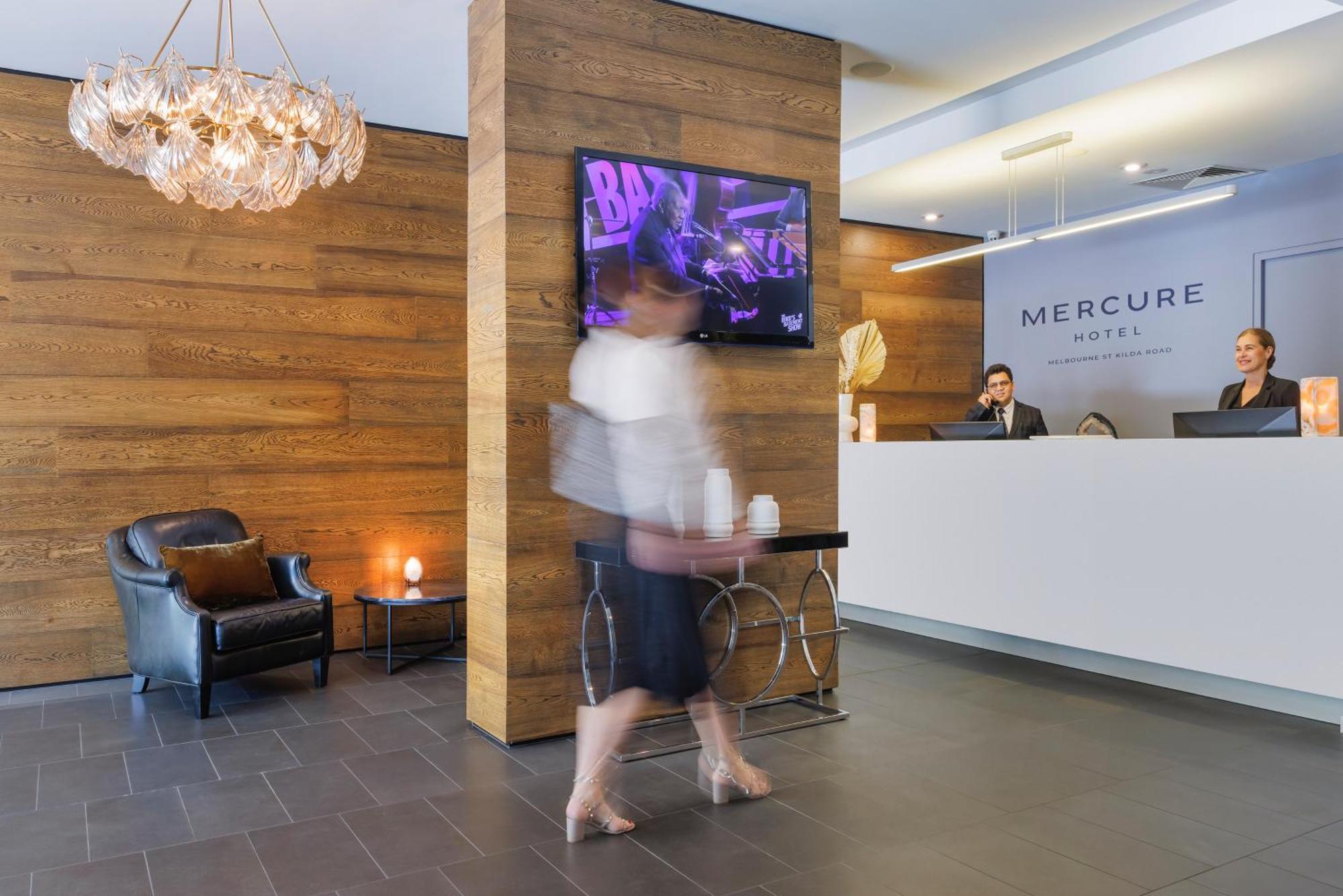 Mercure Melbourne St Kilda Road Exteriör bild